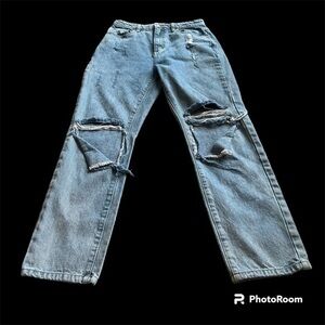 Twiin denim distressed boyfriend style jeans